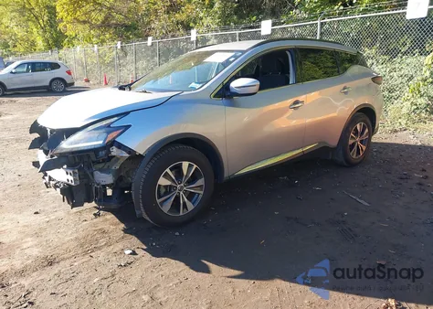 2021 Nissan Murano Sv Intelligent Awd z USA, uszkodzony, nr VIN 5N1AZ2BSXMC129383